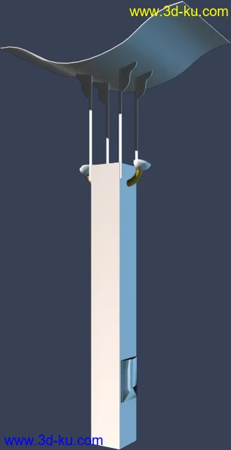 室外建筑模型----------室外灯具的图片