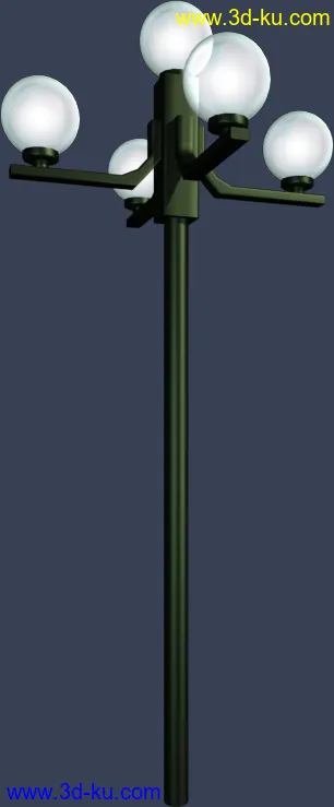 室外建筑模型----------室外灯具的图片