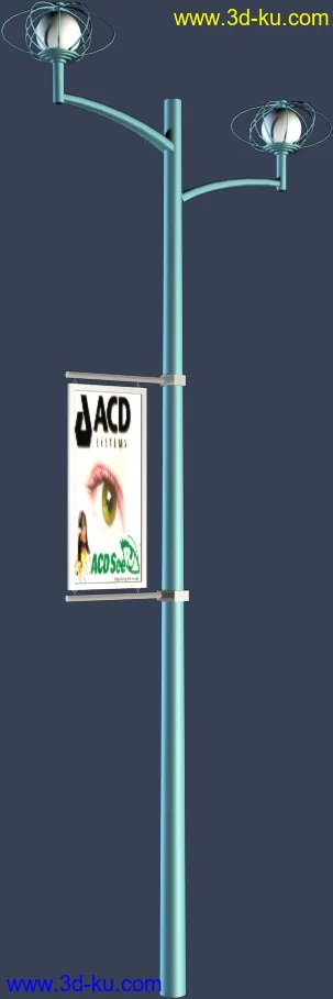 室外建筑模型----------室外灯具的图片