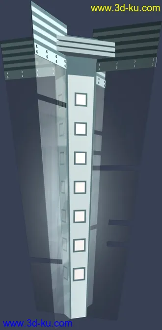 室外建筑模型----------室外灯具的图片