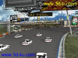[首发] 极品11《专业街赛道》生涯赛第一关游戏场景  新增DX9游戏模型导出方法！的图片