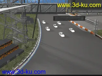 [首发] 极品11《专业街赛道》生涯赛第一关游戏场景  新增DX9游戏模型导出方法！的图片