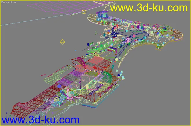 [首发] 极品11《专业街赛道》生涯赛第一关游戏场景  新增DX9游戏模型导出方法！的图片9