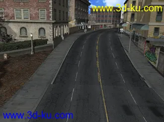 3D打印模型《NFS Most Wanted》之十字路口的骑士雕像的图片