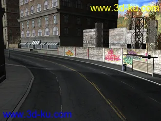 3D打印模型《NFS Most Wanted》之十字路口的骑士雕像的图片