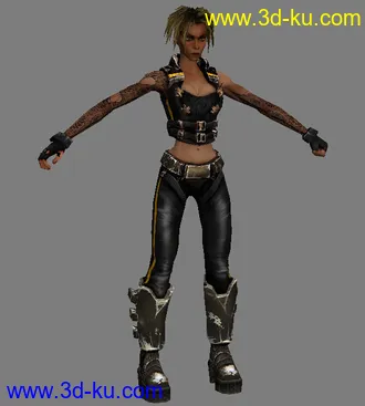 3D打印模型虚幻 女的图片