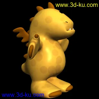 3D打印模型卡通龙的图片