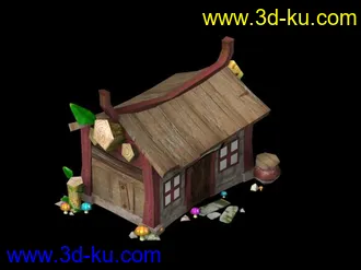 3D打印模型游戏低模场景和道具（平时收藏滴.......）的图片