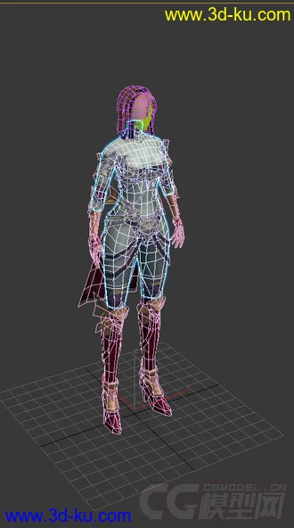 3D打印模型新做人物的图片