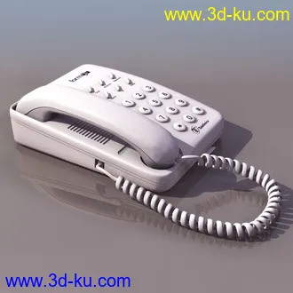 3D打印模型超精细电话机的图片