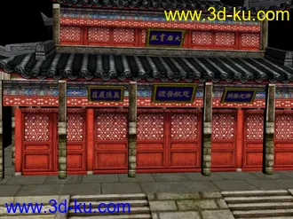 3D打印模型古代建筑－－－少林寺的图片