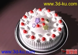 3D打印模型精品蛋糕的图片