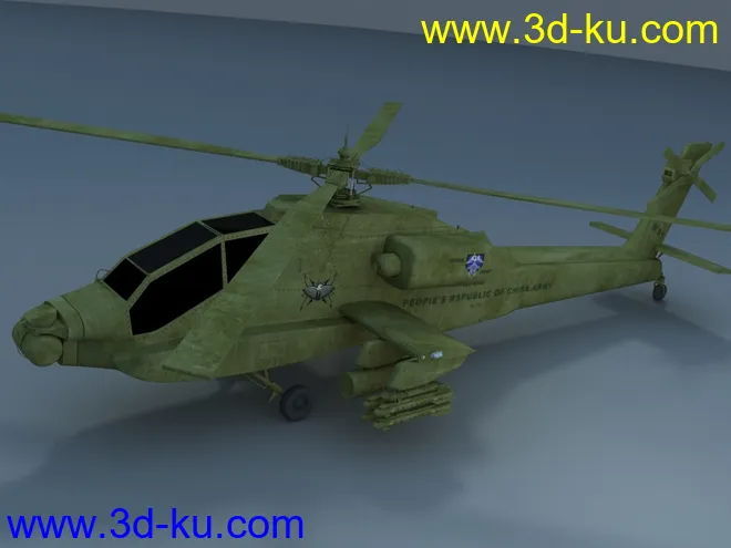 [原创模型] AH-64 Apache “阿帕奇”的图片4