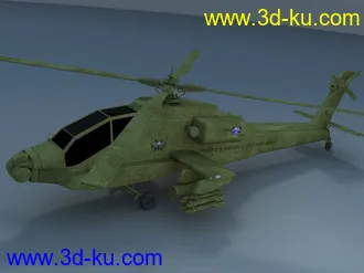 [原创模型] AH-64 Apache “阿帕奇”的图片