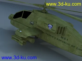 [原创模型] AH-64 Apache “阿帕奇”的图片