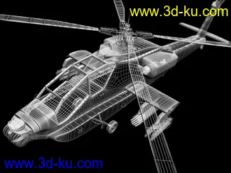[原创模型] AH-64 Apache “阿帕奇”的图片