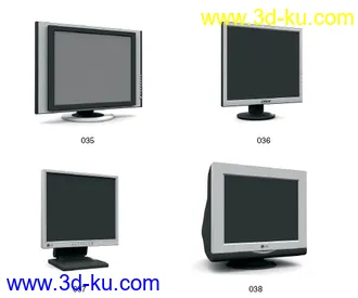 3D打印模型电脑显示器的图片