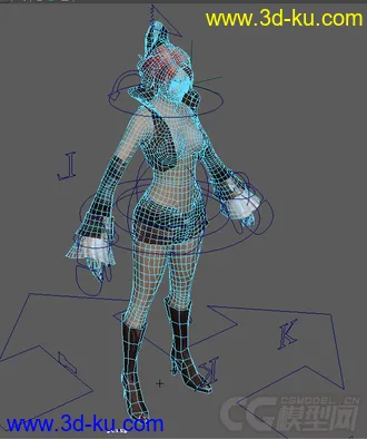 3D打印模型美女的图片