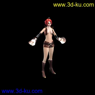 3D打印模型美女的图片
