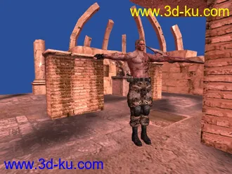 3D打印模型土堡与变身chriser的图片