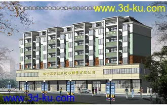 3D打印模型家佳旺综合楼的图片