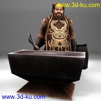 3D打印模型Xiah_聖誕禮物2007_3DS+obj格式的图片