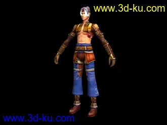 不错的网游模型（未转三角面）的图片