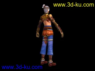 不错的网游模型（未转三角面）的图片