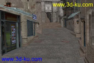 3D打印模型鬼武者3圣米歇儿山场景[MAX8.0测试通过]的图片