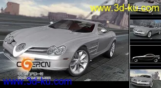 梅赛德斯 3ds max 模型的图片
