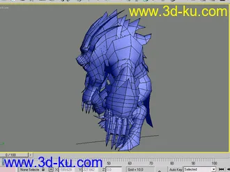 3D打印模型我的第三个原创多多支持啊！全展好UV待画贴图！的图片