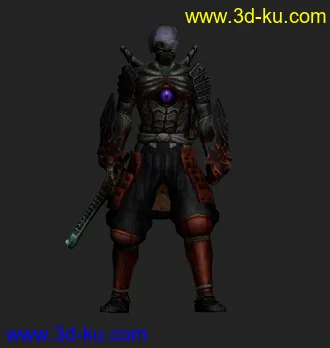 3D打印模型鬼武者3 左马介+信长[MAX8.0测试通过]的图片