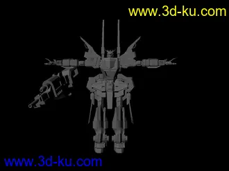 3D打印模型自己做的高达~的图片
