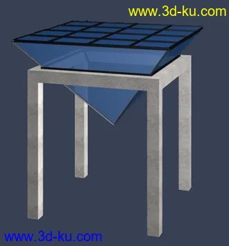 室外建筑模型---亭子的图片