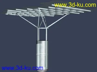 室外建筑模型---亭子的图片