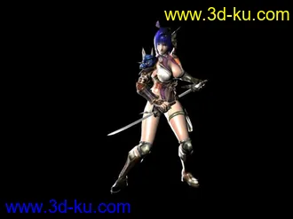 3D打印模型漂亮MM的图片