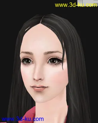 3D打印模型精品MM一个!唯美型!MAX8[4边形面]的图片