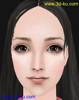 3D打印模型精品MM一个!唯美型!MAX8[4边形面]的图片