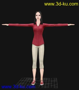 3D打印模型精品MM一个!唯美型!MAX8[4边形面]的图片