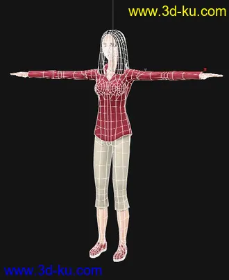 3D打印模型精品MM一个!唯美型!MAX8[4边形面]的图片