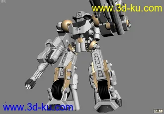 3D打印模型自己做的机器人的图片