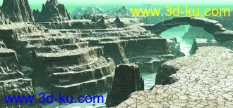 3D打印模型进来看看，真实模拟大自然场景的图片