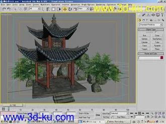 3D打印模型游戏小景的图片
