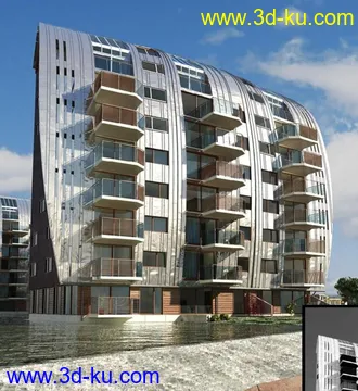 3D打印模型建筑的图片