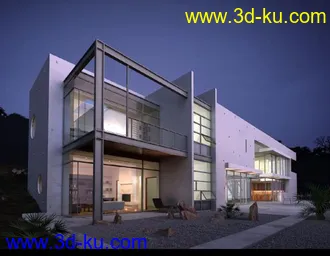 3D打印模型建筑的图片