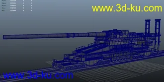 3D打印模型OK~还是我……初学maya 献上M72火箭筒一具~~的图片