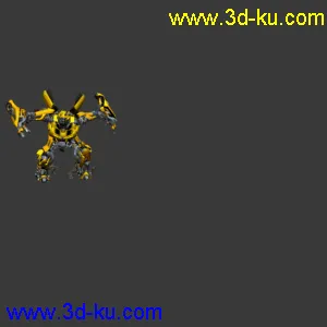 3D打印模型大黄蜂新车变形动画的图片