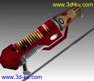 3D打印模型Sonic 枪的图片