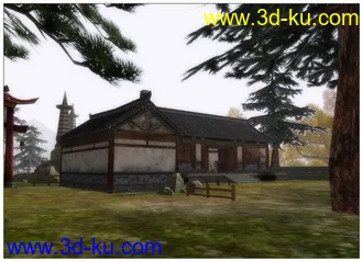 3D打印模型佛门不再清静——天音寺全景的图片
