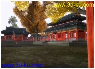 3D打印模型佛门不再清静——天音寺全景的图片
